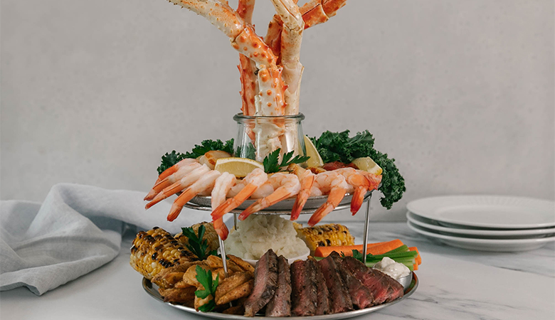 Father's Day Surf & Turf Tower